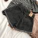 2025s High Waist Denim Shorts For Women Loose 2025 Summer New Flower Bud Rolled Hem Slimming Wide Leg A-line Hot Pants Ins_ecoleips.com