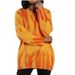 Oversized Stripe Knit Sweater For Women – Cozy & Stylish Pullover (7 Colors) | Soft Acetate-Polyester Blend, Relaxed Fit, Unisex Appeal_ecoleips.com