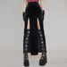 Aria Basics Aria Basics 2026 Fall/Winter New Foreign Trade Cross-Border European And American Women's Clothing Street Rock Style Sexy Slit_ecoleips.com