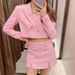 Cross-border Wholesale European And American Women's Clothing 2022 Summer New Houndstooth Pattern Short_ecoleips.com