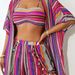 Sexy Tassel Bikini Set 4-Piece Sunscreen Cover Up Swimsuit For Women American Middle Eastern Fashion_ecoleips.com