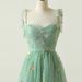 Strappy Evening Dress Elegant Mori Girl Style Lace Women's Party Wear Suitable For Annual Meetings Hosting Everyday_ecoleips.com