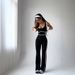 Color Blocked Design Sleeveless Slim Fit Jumpsuit European American Style Fashion Trendy Versatile Women's Cross Border Wholesale_ecoleips.com