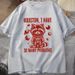 Houston I Have So Many Problems T-shirts Women Funny Raccoon In Space Vintage Animal Space T Shirt Casual Summer Tops_ecoleips.com