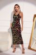 Women's Clothing Sexy Spaghetti Strap Backless Long Stretch New Dress_ecoleips.com