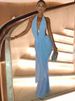 Sisterlinda Mesh High Street 2Piece Set Solid Sexy Stunning Lace UP Draped Swinging Neck Chic Tank+Maxi Skirts Mujer Party Suits_ecoleips.com