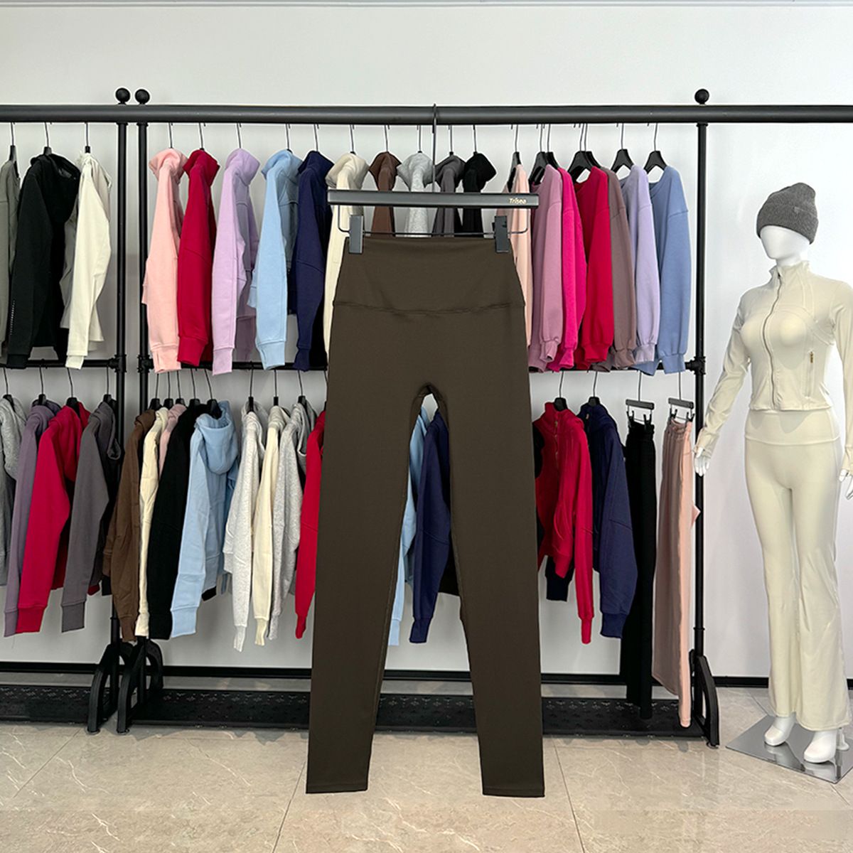 Women's Clothing High Waisted Yoga Pants For Women Butt Lifting Design Training Fitness Sports Cropped Elastic Pants_ecoleips.com