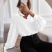 Aria Basics Aria Basics 2025 Spring European And American Foreign Trade New Elegant Solid Color Turn-Down Collar Long Sleeve Single-Breasted_ecoleips.com