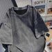 2024 Summer New Pure Cotton Sho Sleeve T-Shi For Women, Ins Trendy Brand, College Style Top, Washed Vintage Base_ecoleips.com