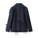 Women's Clothing Women's Fashion Casual Bow Decorated Suit Jacket Style Homme Clothing Stylish And Fashionable_ecoleips.com