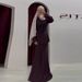 Women's Clothing Leisure Splicing Elegant Long Sleeved Long Skirt Suit_ecoleips.com