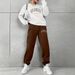 Women's Velvet Sweatshirt Fashion Round Neck A24 PrintSuit Autumn Winter New Hot Style Plus Size_ecoleips.com