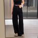 2024 Autumn/Winter New Wide-Leg Jeans For Plus-Size Women, Elastic Loose Fit, High-Waisted, Slimming, Straight-Leg_ecoleips.com