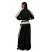 New Casual Women's Clothing Fashion Contrasting Color Drawstring Sports Jacket Trousers Set European And American Two-piece Set_ecoleips.com