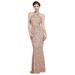 Women's Clothing Sequin Evening Dress Bridesmaid Dress Banquet Party Fishtail Dress_ecoleips.com