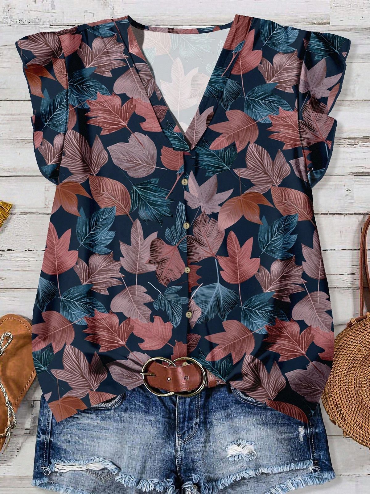 Women's Casual Elegant Hooded Shirt Loose Fitting Sleeve Top_ecoleips.com