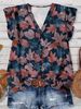Women's Casual Elegant Hooded Shirt Loose Fitting Sleeve Top_ecoleips.com