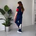 Women's Clothing Summer Round Neck Solid Color Short Sleeved Wide Leg Pants Commuter Fashion Suit_ecoleips.com