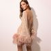 Autumn New European And American Women's Fashion Waist-Cinching Sexy Short Backless Long Sleeve Sequin_ecoleips.com