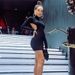 Summer New Women's High Neck Backless Long Sleeve Slim Dress Fashion_ecoleips.com