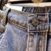 European Station 2025 Summer New Embroidered Letter Logo Patch High-Waisted Slimming Cargo Pocket Denim Shorts For Women_ecoleips.com