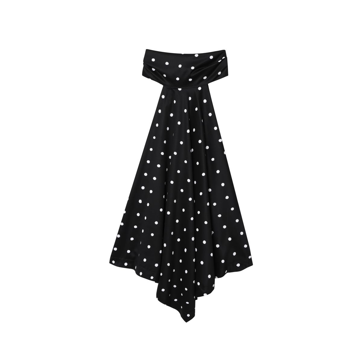 Aria Basics Aria Basics Cross-border European American Women's Fashion INS Popular Retro Black And White Polka Dot Sleeveless Tank Top_ecoleips.com
