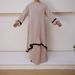 Verve New Muslim Casual Robe Women's Fashion Three-Piece Set ABAYA_ecoleips.com