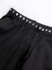 Midi Dress Spring Summer Women Black Satin Off-the-Shoulder Long Sleeve Pearl Trim Bodycon Trendy Sexy Party Cocktail Dress_ecoleips.com
