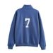 Women's Clothing Spring New Style College Style Long Sleeved Sweater Casual Pants Suit_ecoleips.com