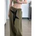 New Women's Punk Star Shaped Loose Sweatpants Spring Summer Casual Wide Leg Solid Color Trousers Wholesale 2025_ecoleips.com
