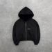 Reversible Zip-Up Hoodie With Leopard Print - Oversized Unisex Pullover For Men & Women, Streetwear Fashion, Cozy Fleece Lining, Two-Wear Style_ecoleips.com