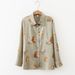 Verve Women's Clothing 2025 Autumn New Fashion Leopard Animal Print Long Sleeve Shirt Top For Women_ecoleips.com