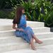 Women's Clothing Top Positioning Printing Slim Fit Casual Dress_ecoleips.com