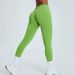 High Waist Seamless Yoga Pants Women's Peach Hip Lifting Fitness Running Tight Abdomen Sports_ecoleips.com