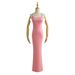 YPFF Trendy Women's For Petite Hot Girls, Strapless Mermaid Dress, European And American Style, Sexy Slim Fit Bodycon_ecoleips.com