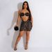 Women's Clothing sexy tube top dress, fashionable butt-covering A-line skirt, party hot diamond style_ecoleips.com