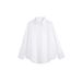 Women's White Shirt, New Spring/autumn/summer Style, High End JK Uniform Collared Versatile Top, Professional Long Sleeved Shirt._ecoleips.com