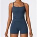 European And American Tight Yoga Suit Quick-drying Fitness Suit Spring And Summer Outdoor Running Sports Vest Shorts Suit Women 8519_ecoleips.com