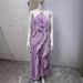 High End Women's Chiffon Dress Ruffled Design Slim Mid-Length Skirt Fast Fashion Women's Clothing_ecoleips.com
