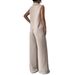 European American Cross-border 2026's Summer Fashion New Sleeveless Top And Wide-leg Pants Stylish Suit For_ecoleips.com