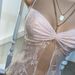 Dghisre Fairy Grunge Halter Camisole Tops Bandage Spaghetti Strap Lace Trim Split Crop Tops Vintage Korean Tee Kawaii Fairy Tops_ecoleips.com