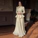 Women's Clothing Handmade Beaded Two Piece Set Court Style Full Skirt With Back Tie Heavy Duty Fashion Muslim Clothing_ecoleips.com