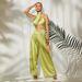 Women's Clothing Solid Color Tube Top Wide Leg Pants Suit_ecoleips.com