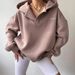 Aria Basics 2023 European And American Cross-Border New Fleece-Lined Hooded Printed Long-Sleeve Basic Versatile Sweatshirt_ecoleips.com