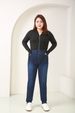 Women's Clothing Large Size Jeans For Women Autumn Fat Mm Slim Trousers High Elastic Small Pants_ecoleips.com
