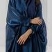 Women's Clothing Women's Satin Abaya Cardigan Long Robe Fashion Muslim Dress Dubai Middle Eastern Clothing Style Modest Abaya Dress_ecoleips.com