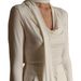 Spicy Mature Style Women's T-Shirt with Ribbon V Neck Long Sleeved Base Layer Short Pleated Inner Design Fashionable Top_ecoleips.com