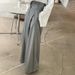 Women's Clothing Early Autumn Design Niche Three Dimensional Waist Slim Wide Leg Drape High Waist Casual Pants_ecoleips.com