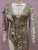 Voya Women's Foreign Trade Women's Clothing Independent Site Sexy Gold Sequin Long Sleeve Evening Dress_ecoleips.com