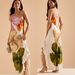 Women's Clothing Spring And Summer New Oblique Shoulder Positioning Printed Dress INS Casual Holiday Loose Dress_ecoleips.com